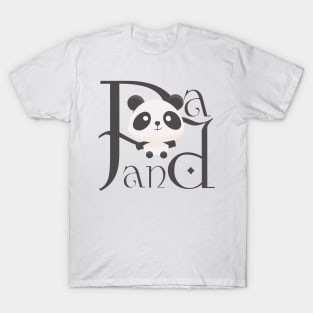 Panda Bear! Cute! happy Panda T-Shirt